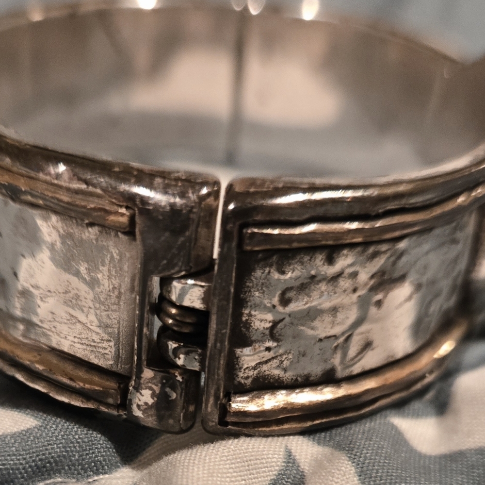Brighton Silver and Gold Heart-Embellished Braclet - Picture 3 of 7